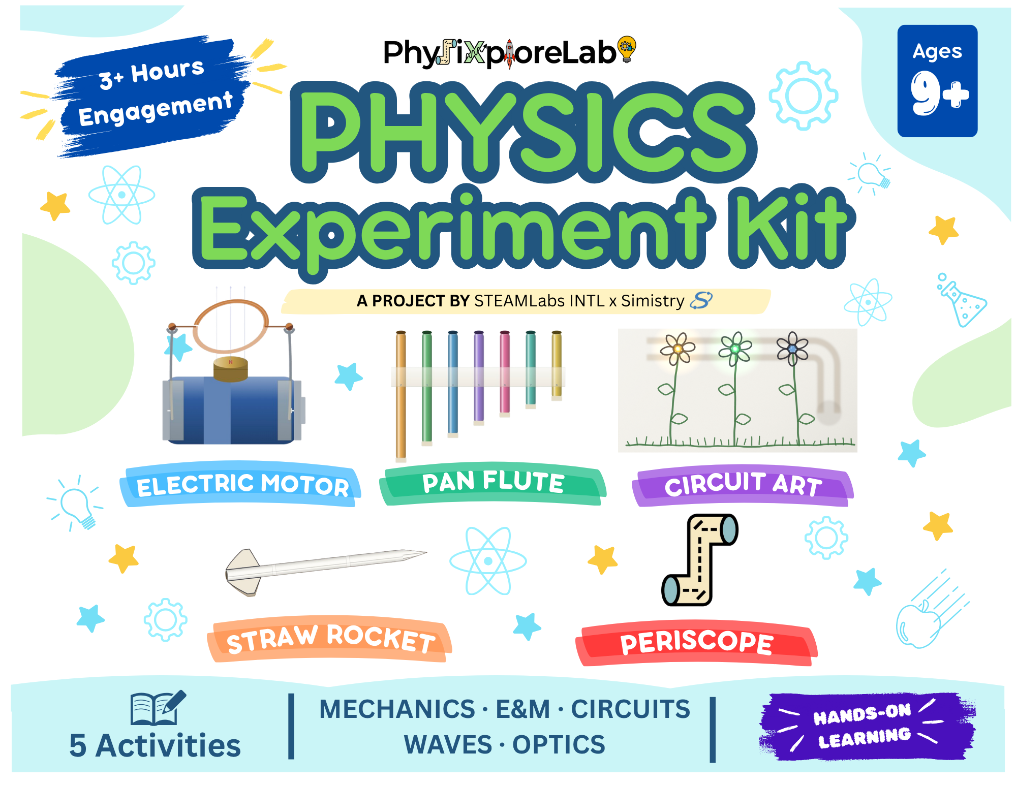 PhysiXplore Physics Experiment Kit