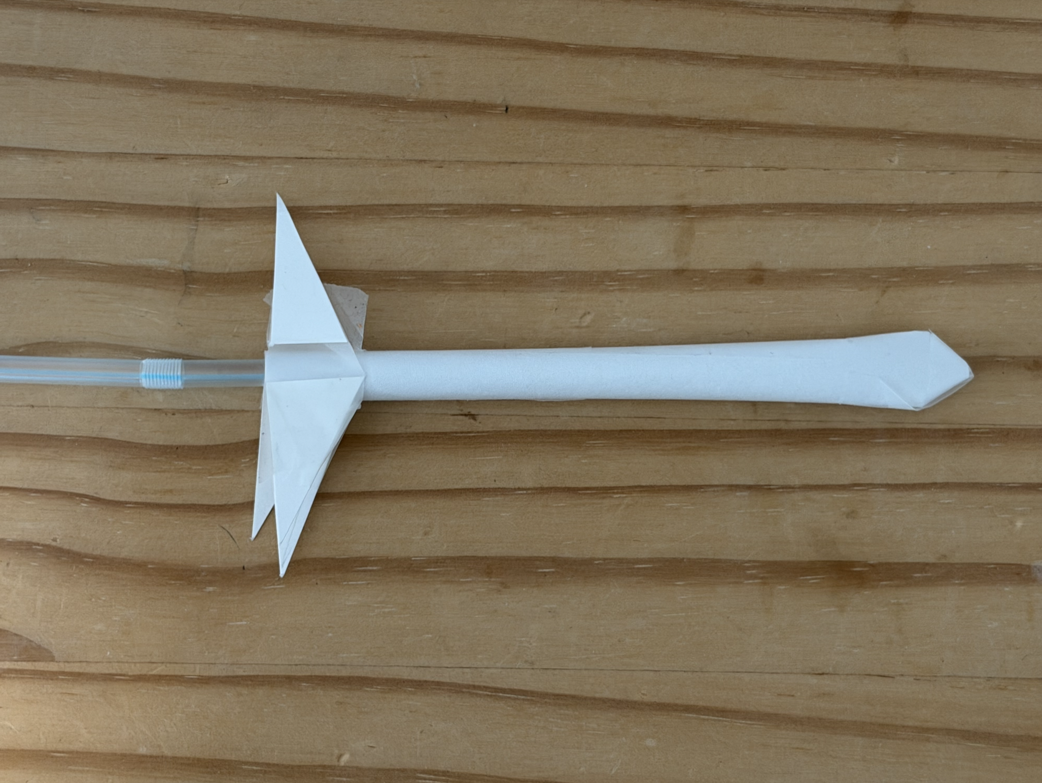 Straw rocket